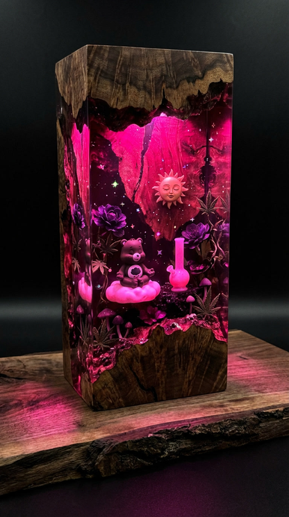 HoneyKush™ Handmade Herbal Resin Lamps